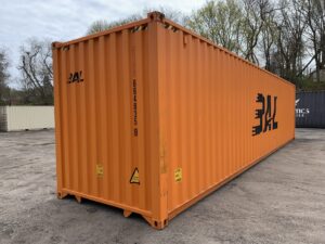 морски контейнер 40 фута син ISO CSC сертифициран