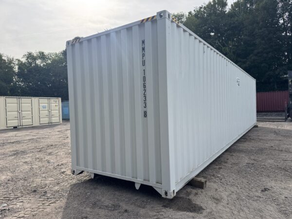Контейнер 40 Фута high cube с 4 Странични Врати – Херметичен, Сив