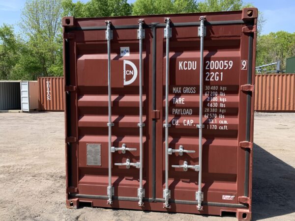Нов морски контейнер 20 фута син – iso стандарт, csc сертифициран (copie)