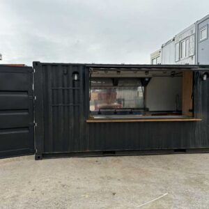 Ресторант Контейнер 20 Фута high cube – Еднопосочно разположение за мобилна ресторантьорска дейност