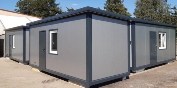 Офис контейнер 15 m² – Компактен и функционален за социални офиси