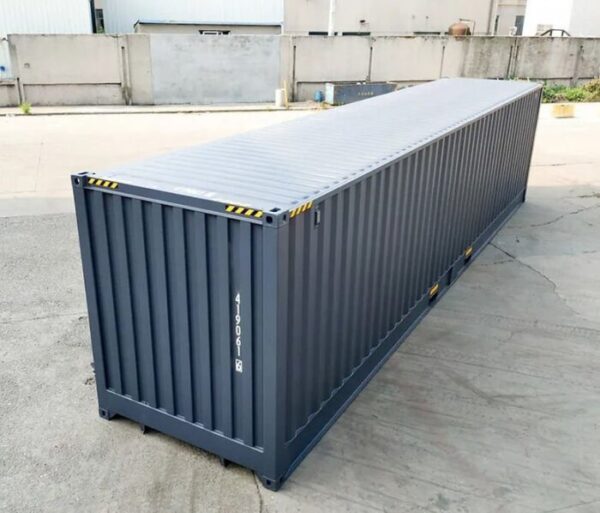 Контейнер 40 фута high cube open side – Напълно отваряща се страна, Сив